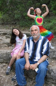 Rest stop in the Texas wilderness.